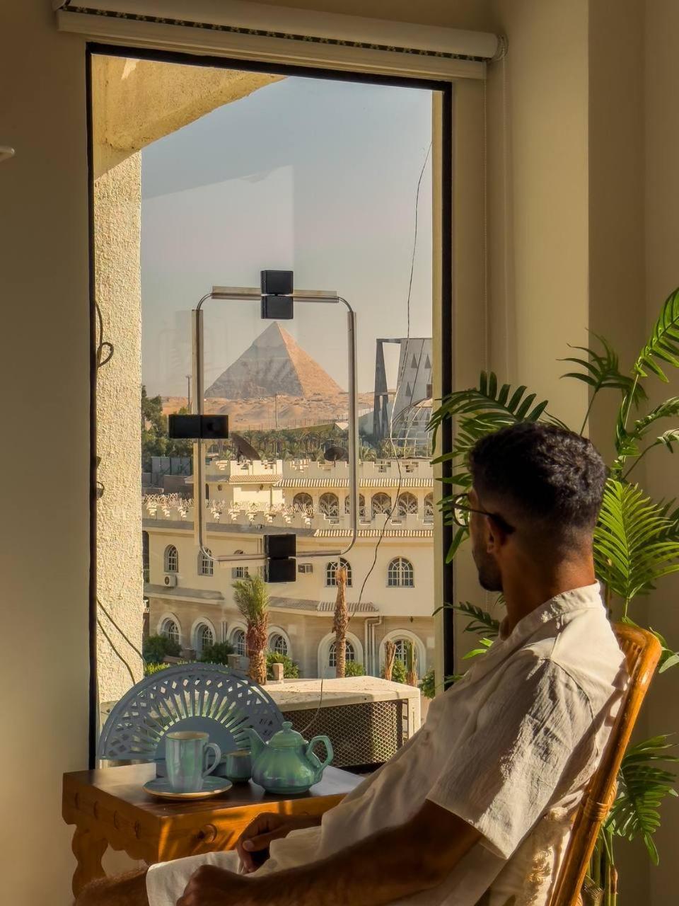 Fancy Pyramids' View, Giza's Gem Appartement *
