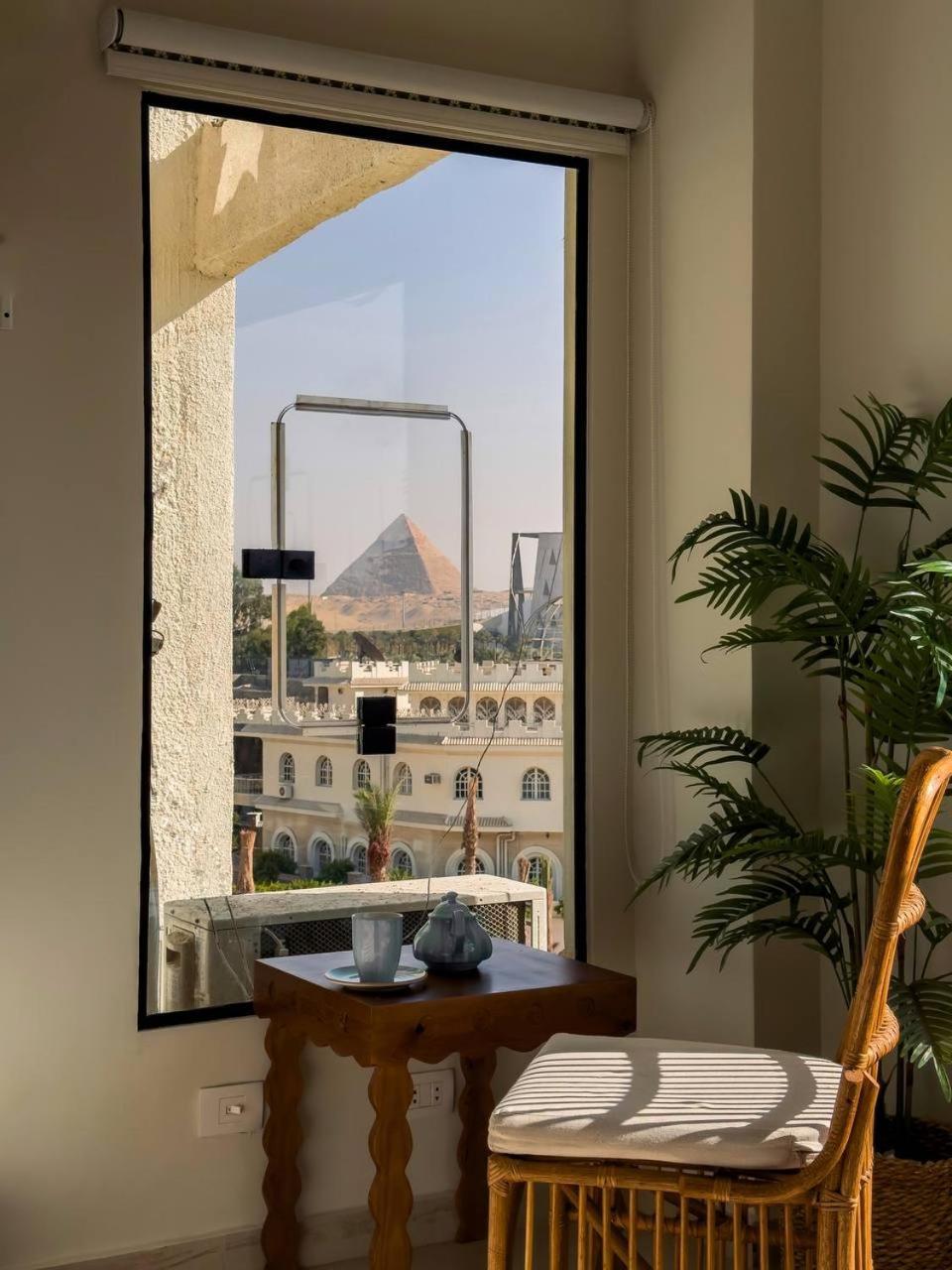 Appartement Fancy Pyramids' View, Giza's Gem *